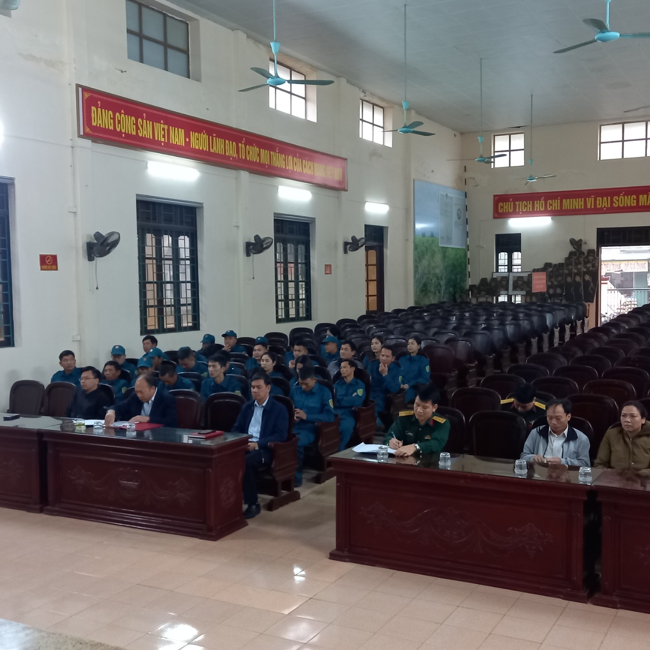 Xã Quang Sơn khai mạc huấn luyện quân sự, giáo dục chính trị, pháp luật cho lực lượng Dân quân năm 2023